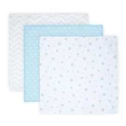 Wickeldecke Trio In Blau