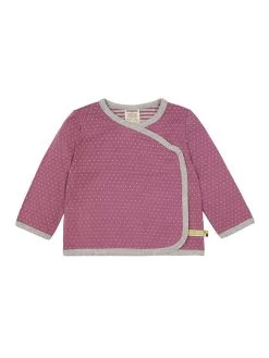 Cardigan "Doubleface" In Lila