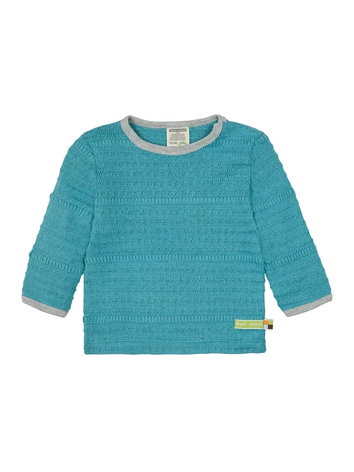 Sweatshirt In Hellblau