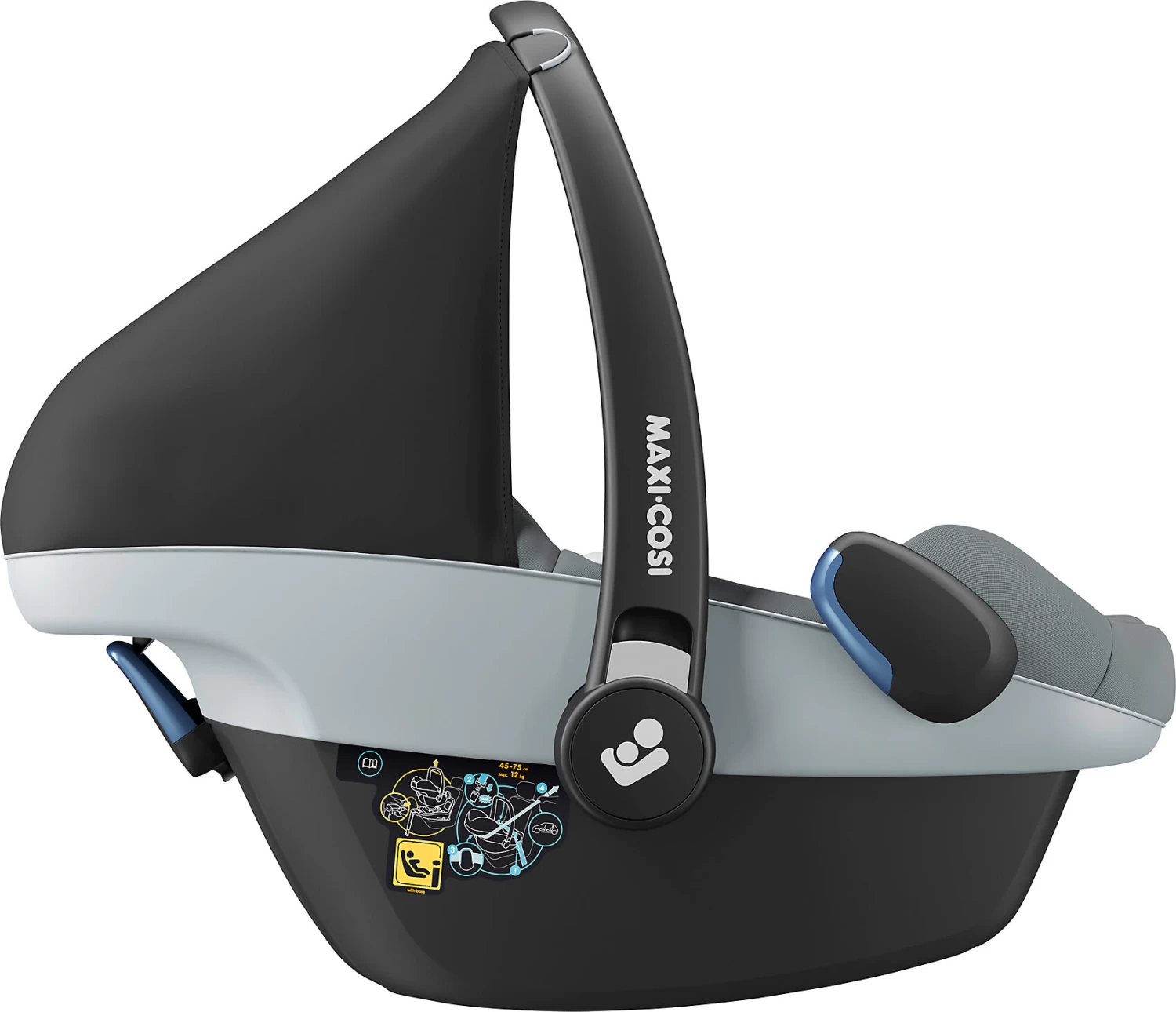 Maxi-Cosi Babyschale Pebble Pro, Essential Grey â Bild 3