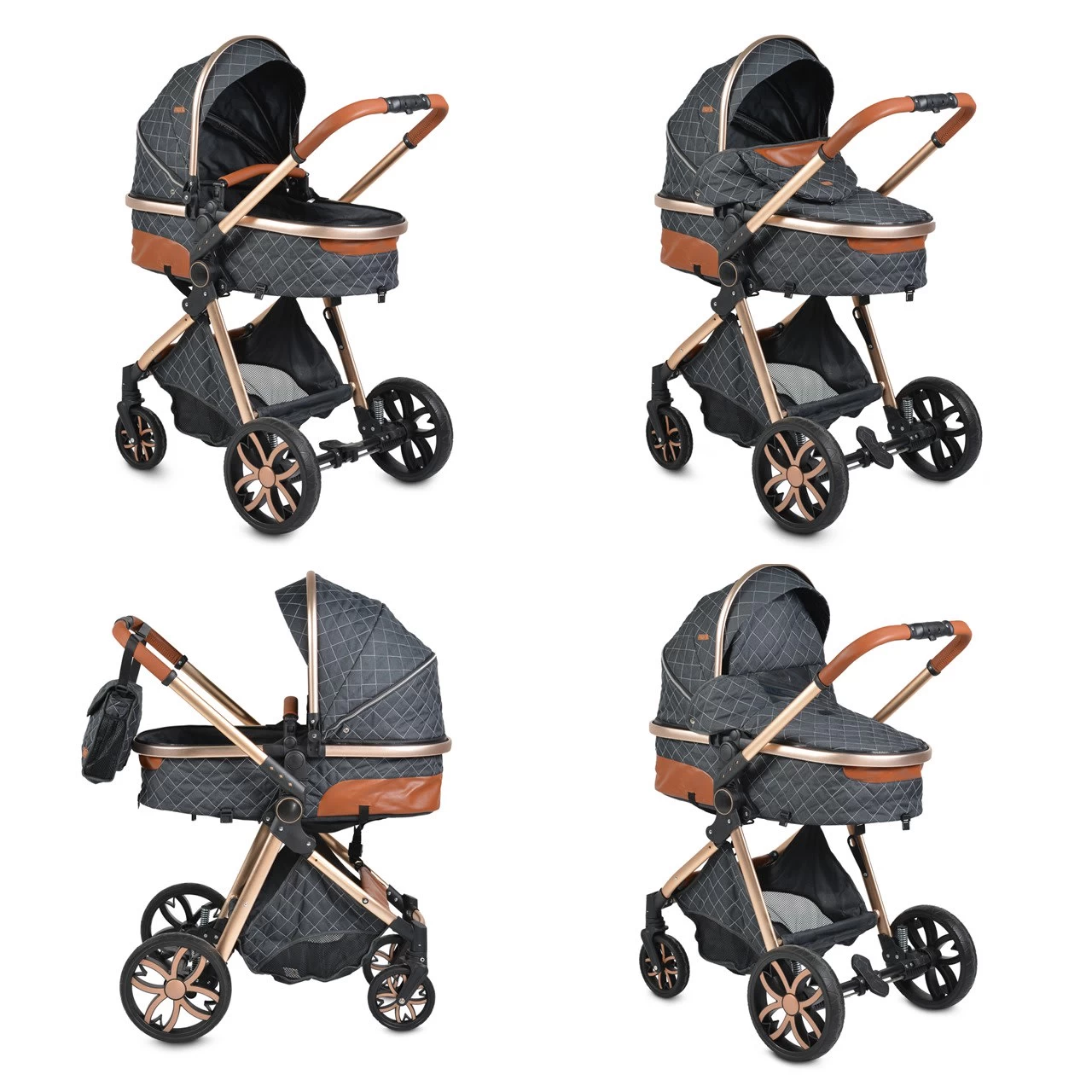 Kinderwagen Alma In Grau â Bild 4