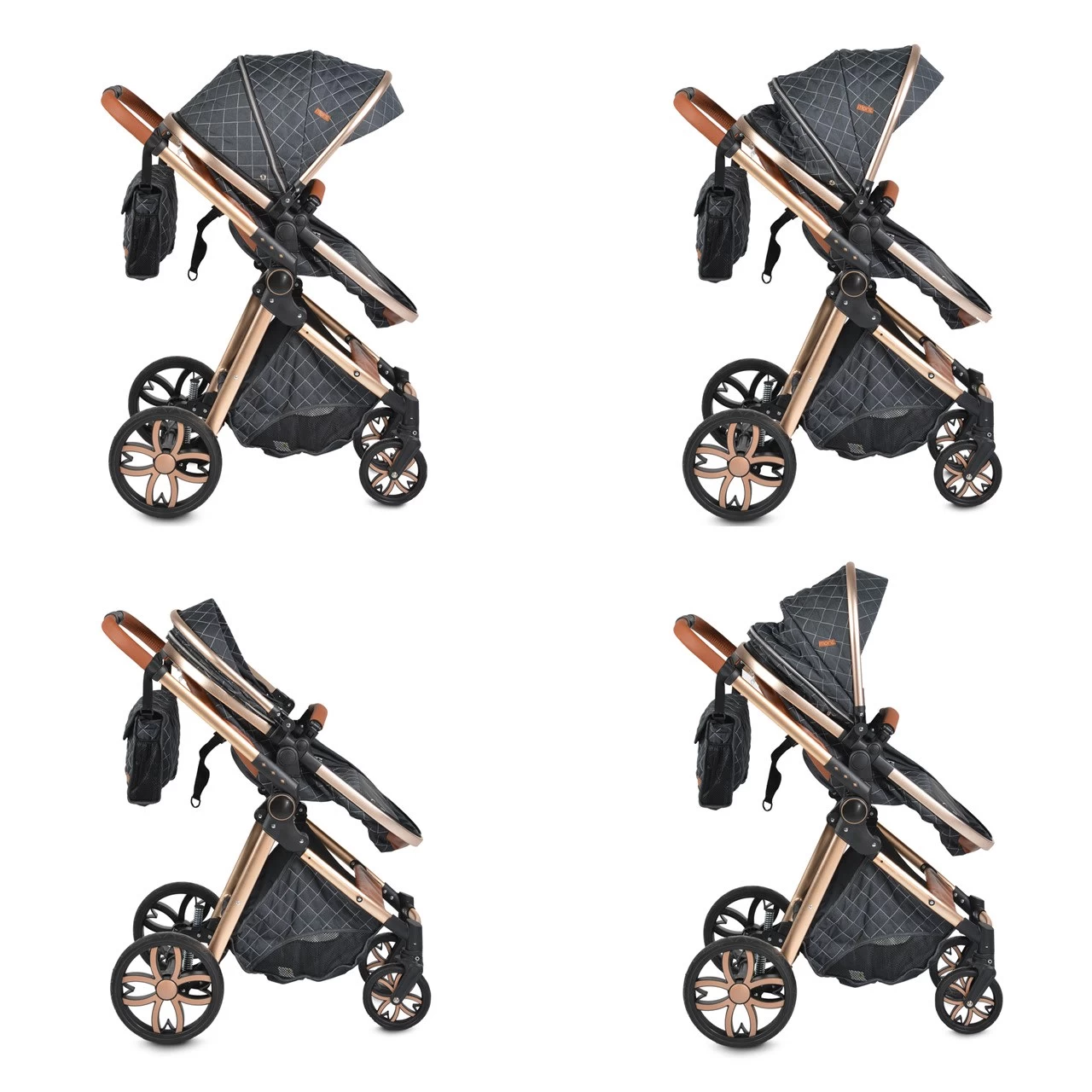 Kinderwagen Alma In Grau â Bild 5