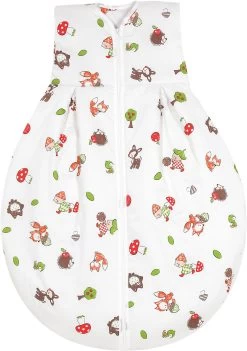 Sommer-Schlafsack Molton Waldfreunde Von Alvi, 70 Cm