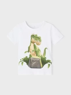 NAME IT Shirt "Gigantosaurus" In Weiß