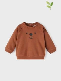 NAME IT Sweatshirt "Olaf" In Hellbraun