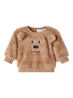 NAME IT Sweatshirt "Sinius" In Hellbraun