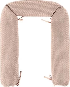 NATTOU SUSIE & BONNIE Langes Deko-Kissen Rosa Trikot