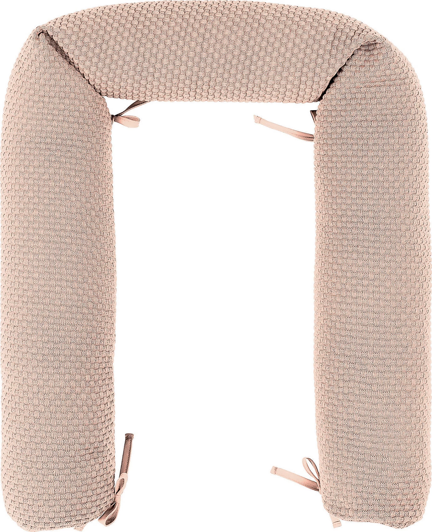 NATTOU SUSIE & BONNIE Langes Deko-Kissen Rosa Trikot