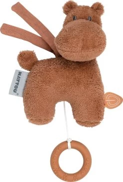 NATTOU SUSIE & BONNIE Mini-Spieluhr Susie Nilpferd Rost