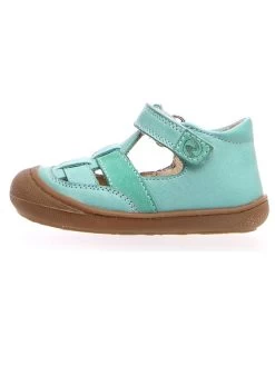 Naturino Leder-Halbsandalen In Türkis