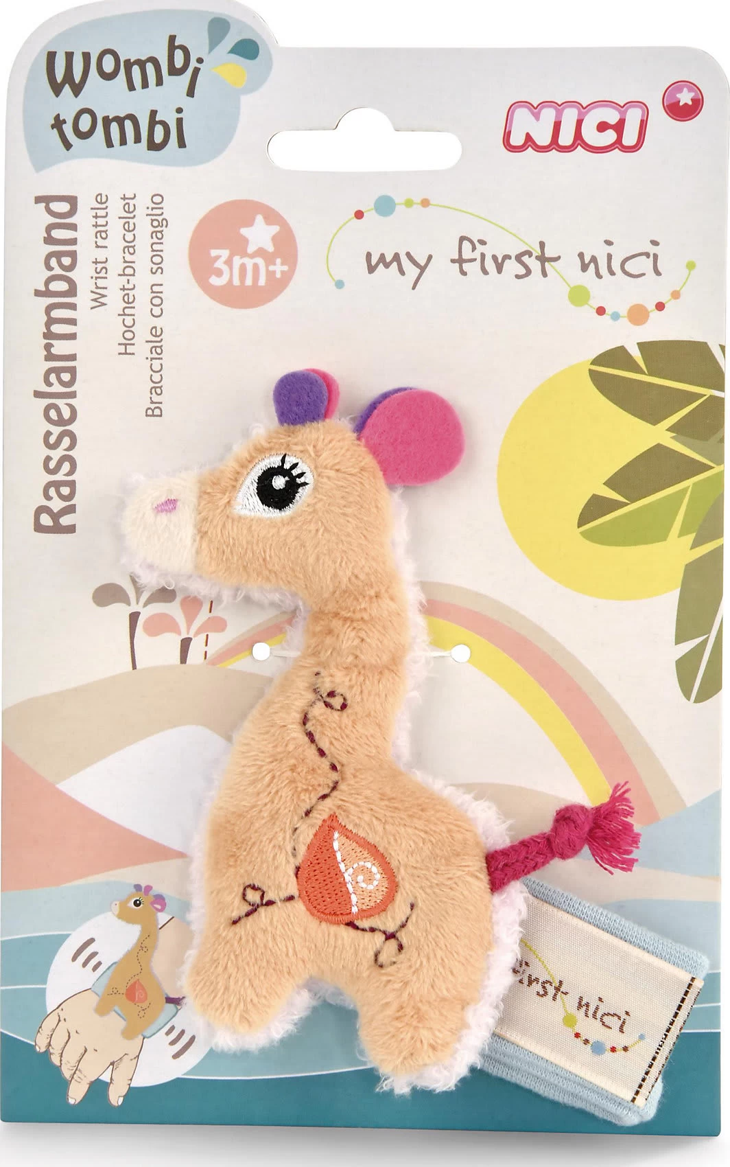 Nici Rasselarmband Giraffe Sasuma, 11 X 6 Cm (48036) – Bild 4