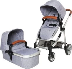 Kombi-Kinderwagen "K1" In Grey Melange