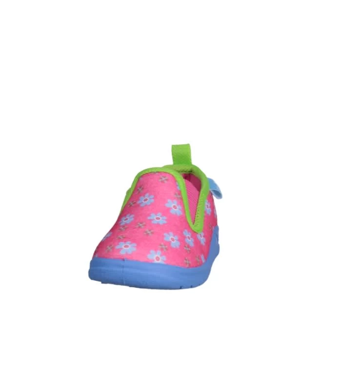 Playshoes Hausschuh Blumen In Pink – Bild 5