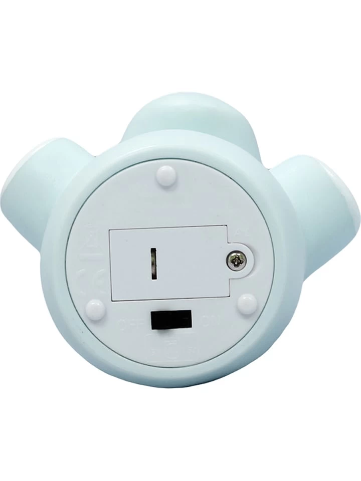 Reer LED-Nachtlicht "Lumilu Mini Zoo - Rhino" In Hellblau - (H)8,5 Cm – Bild 2