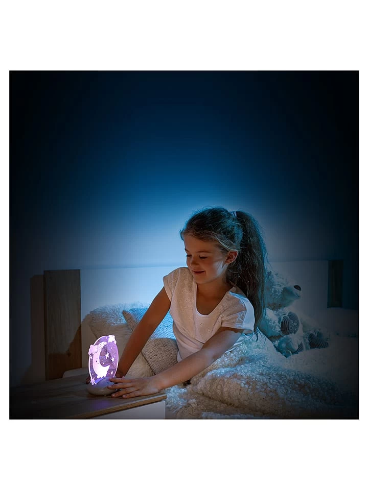 Reer Nachtlicht "Mond" In Grau/ Weiß - (B)14 X (H)16 X (T)9 Cm – Bild 9