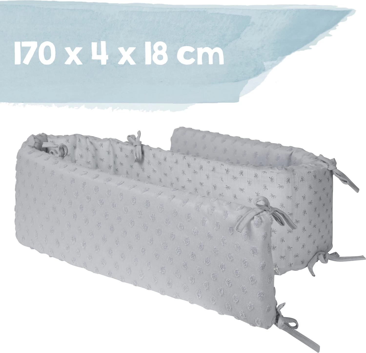 Roba Geschenkset BIO-Jersey Schlafen Groß Lil Planet Grau – Bild 5