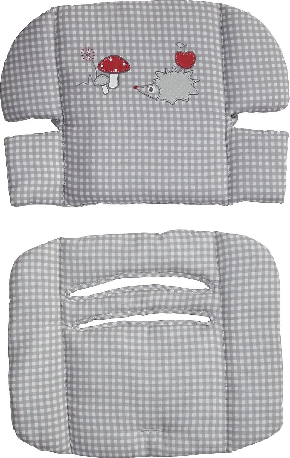 Roba Sitzverkleinerer 2-teilig Adam & Eule, Hochstuhleinlage/ Sitzkissen Für...