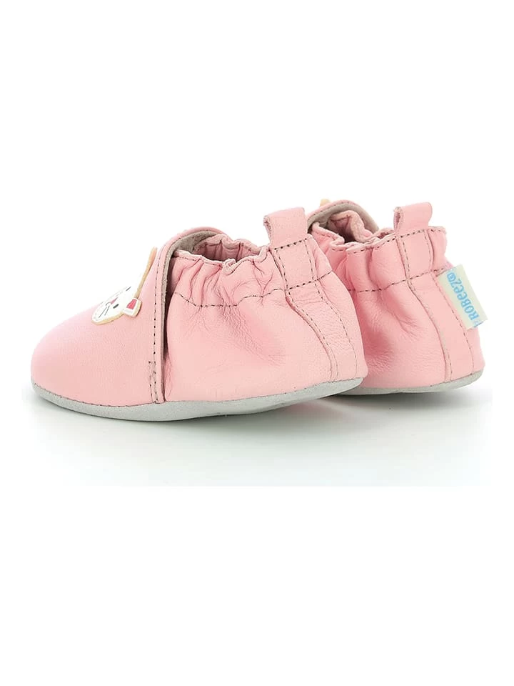 ROBEEZ Leder-Krabbelschuhe "Mimirabbit" In Rosa â Bild 2