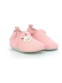 ROBEEZ Leder-Krabbelschuhe "Mimirabbit" In Rosa