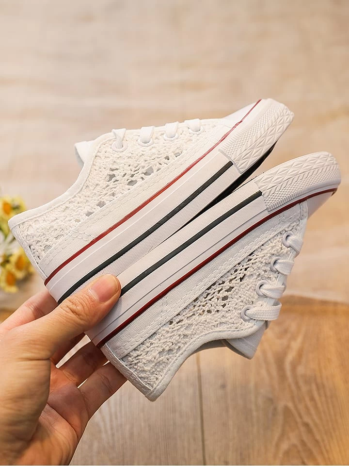 Sneakers In Creme â Bild 4