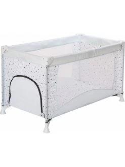 Reisebett "Sternchen" In Weiß - (L)120 X (B)60 Cm