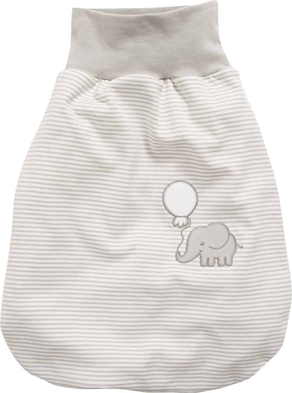 Strampelsack Interlock Elefant In Natur â Bild 2