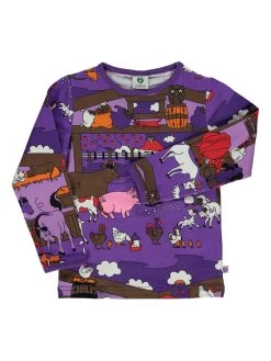 Longlseeve "Farm" In Lila