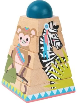 Small Foot Stapelturm "Jungle" - Ab 12 Monaten