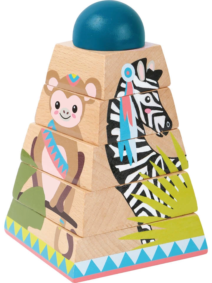 Small Foot Stapelturm "Jungle" - Ab 12 Monaten