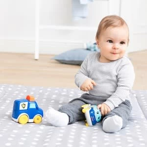 Polizeiauto Push & Go In Mehrfarbig â Bild 3