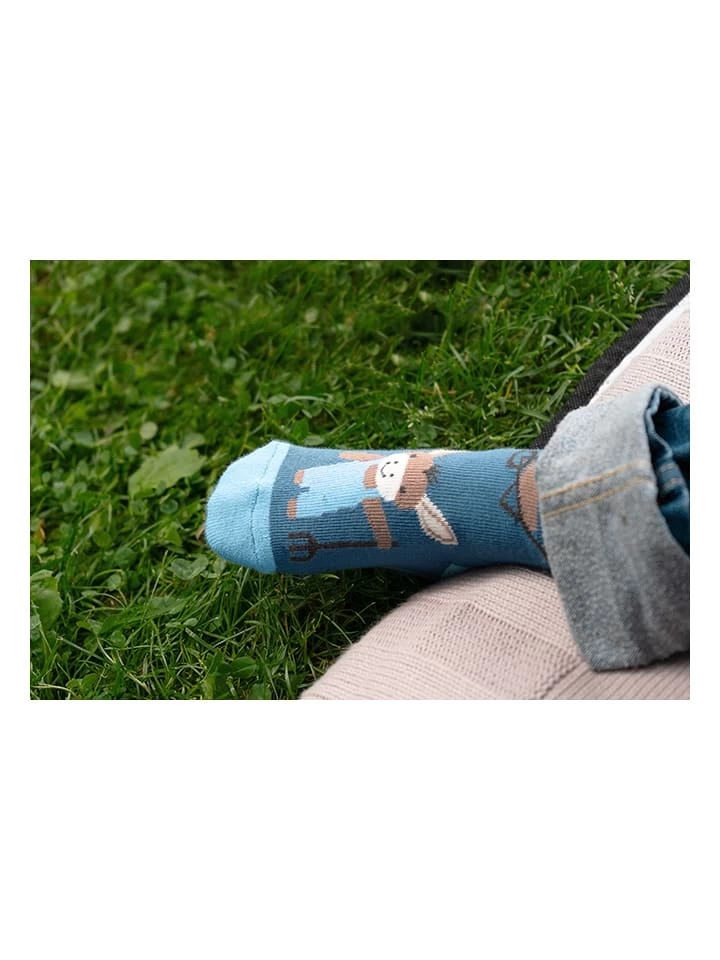 Sterntaler Socken "Fli Fli AIR Emmilius" In Blau – Bild 4