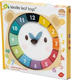 Tender Leaf Toys Steckspiel Uhr