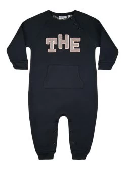 Sweat-Overall In Schwarz