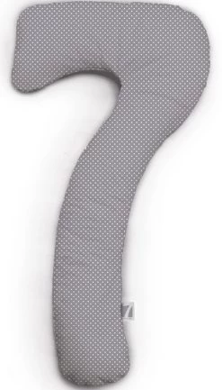 THERALINE Stillkissen Seitenschläferkissen In Grau