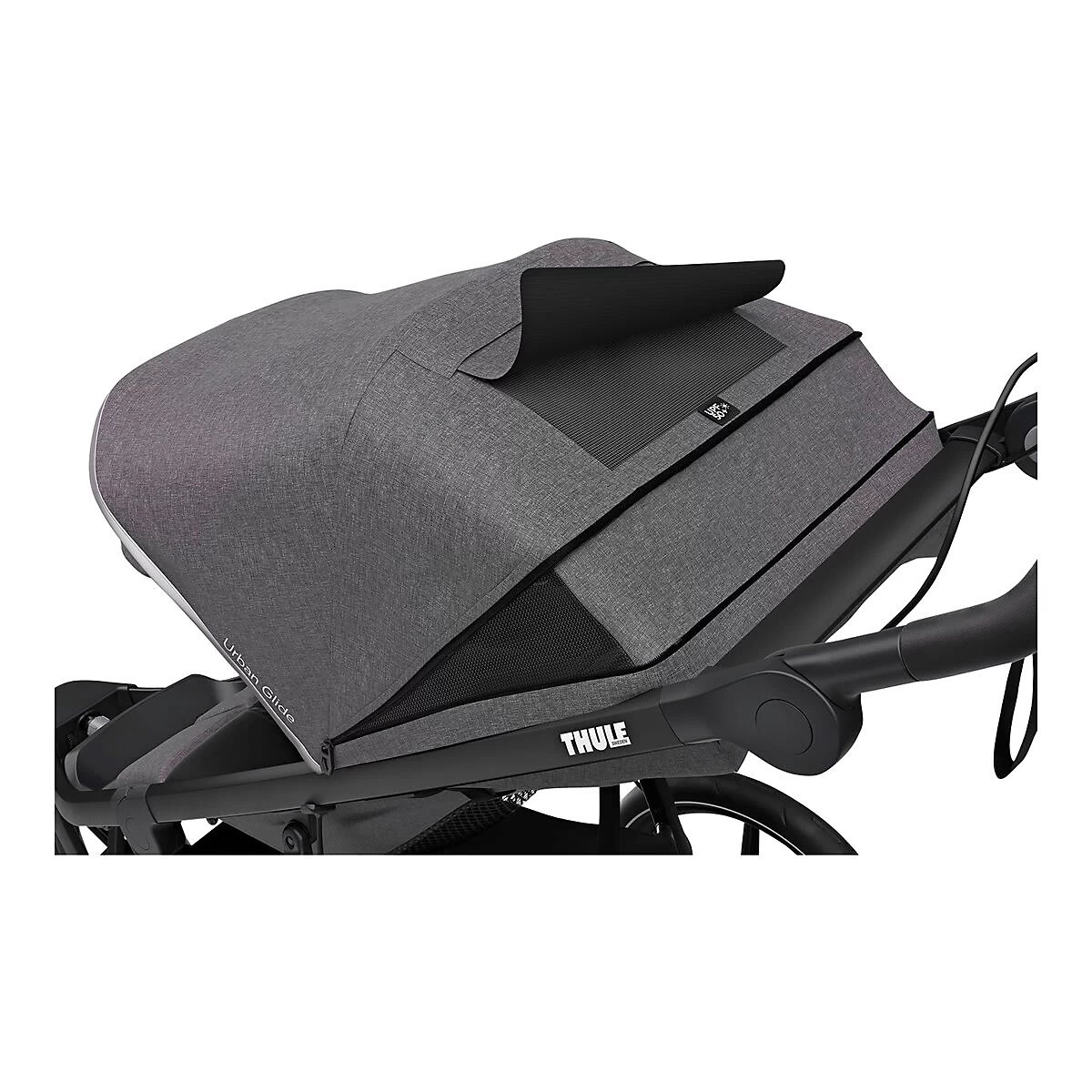 Thule " Urban Glide 2, Jogging-Buggy Mit Kinderkörbchen, Grey – Bild 9