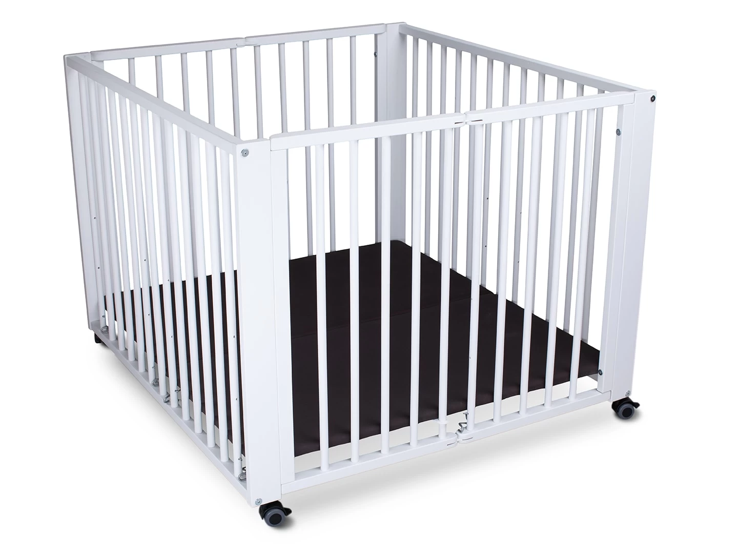 TiSsi 4- Eck Laufgitter "Moritz" In Weiß - Ca. 90 X 86cm – Bild 2