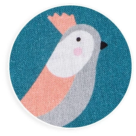 TiSsi Nestchen Für 4-Eck Laufgitter JUNGLE In Petrol - Ca. 90 X 86cm – Bild 2