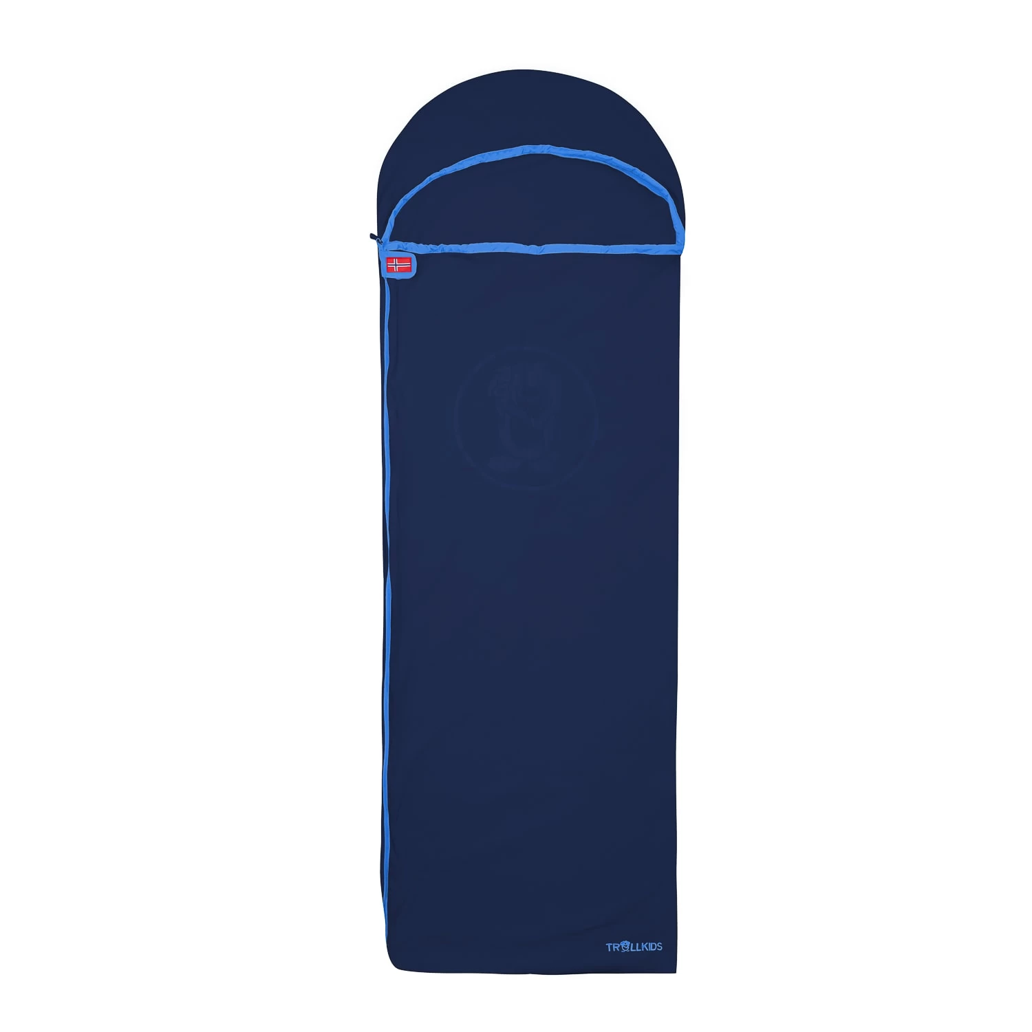 TROLLKIDS Schlafsack "Fleece Sleeping Bag" In Marineblau/Blau