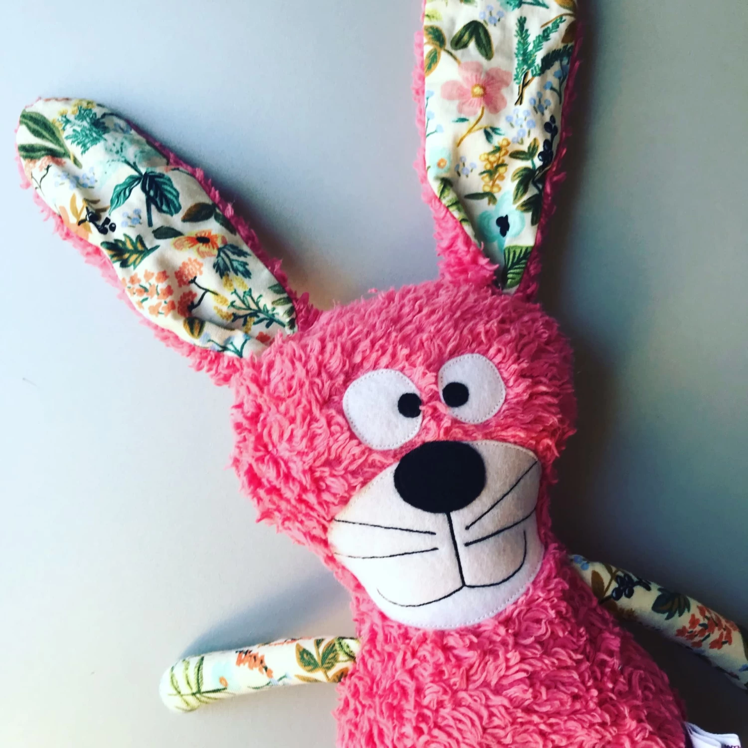 Kuscheltier "Hase Karla Knabberohr" In Lila/Beige â Bild 2