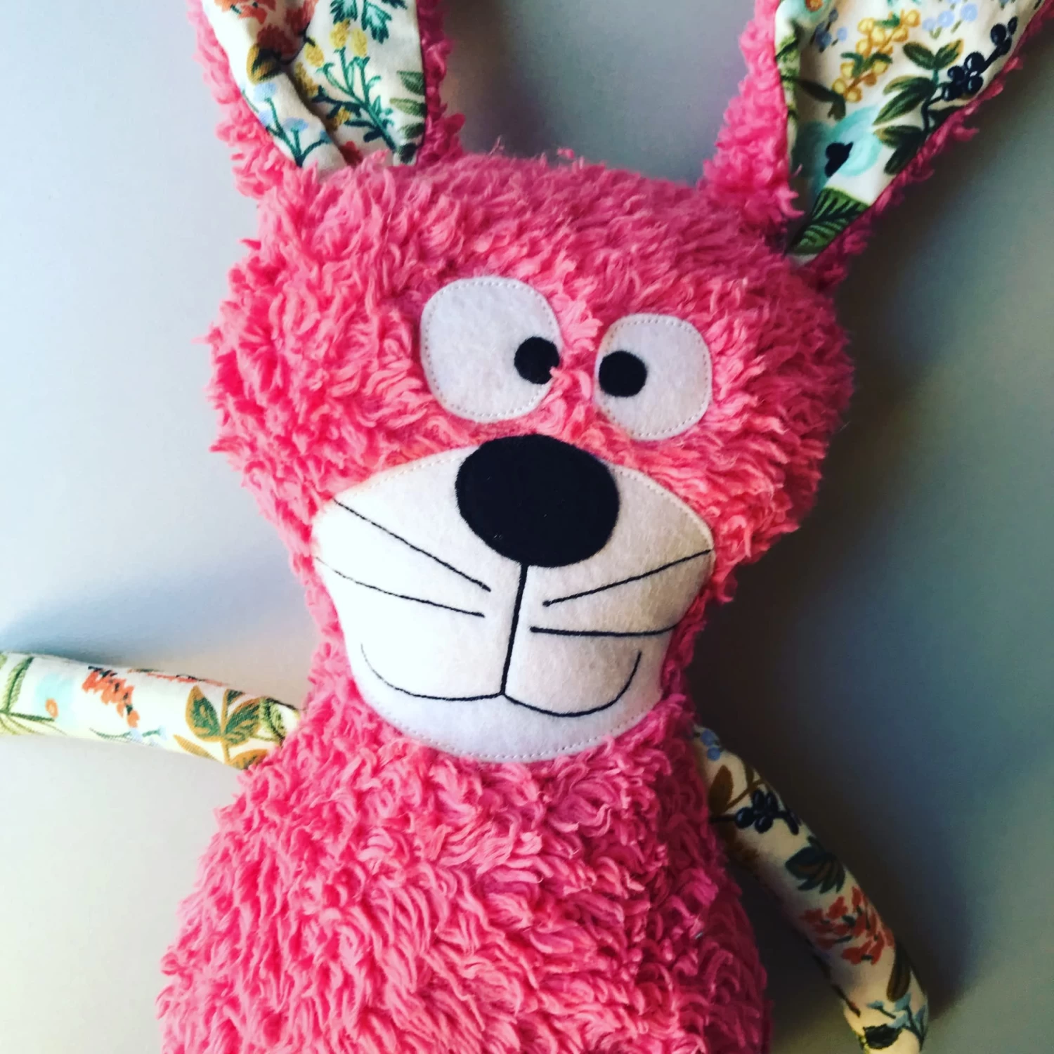 Kuscheltier "Hase Karla Knabberohr" In Lila/Beige â Bild 3