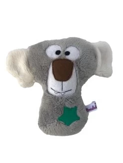 Rassel "Koala Mani Mücke" In Grau/Türkis