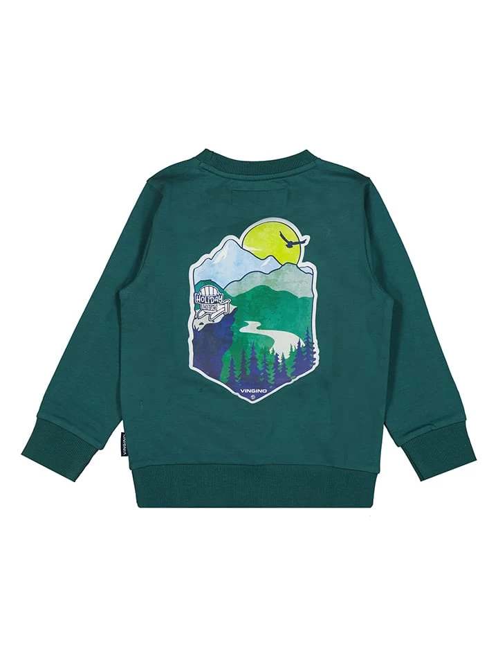 Vingino Sweatshirt In Grün – Bild 2