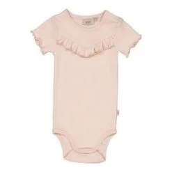 Wheat Body Kurzarm Rüsche In Rosa
