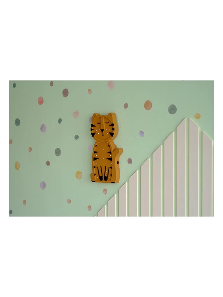 Holz-Nachtlicht "Cat" In Hellbraun - (B)19 X (H)35 Cm – Bild 4