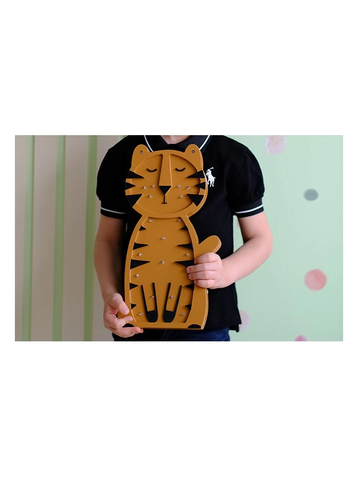 Holz-Nachtlicht "Cat" In Hellbraun - (B)19 X (H)35 Cm – Bild 5