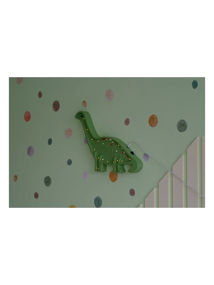 Holz-Nachtlicht "Dinosaur" In Grün - (B)31 X (H)23 Cm – Bild 6