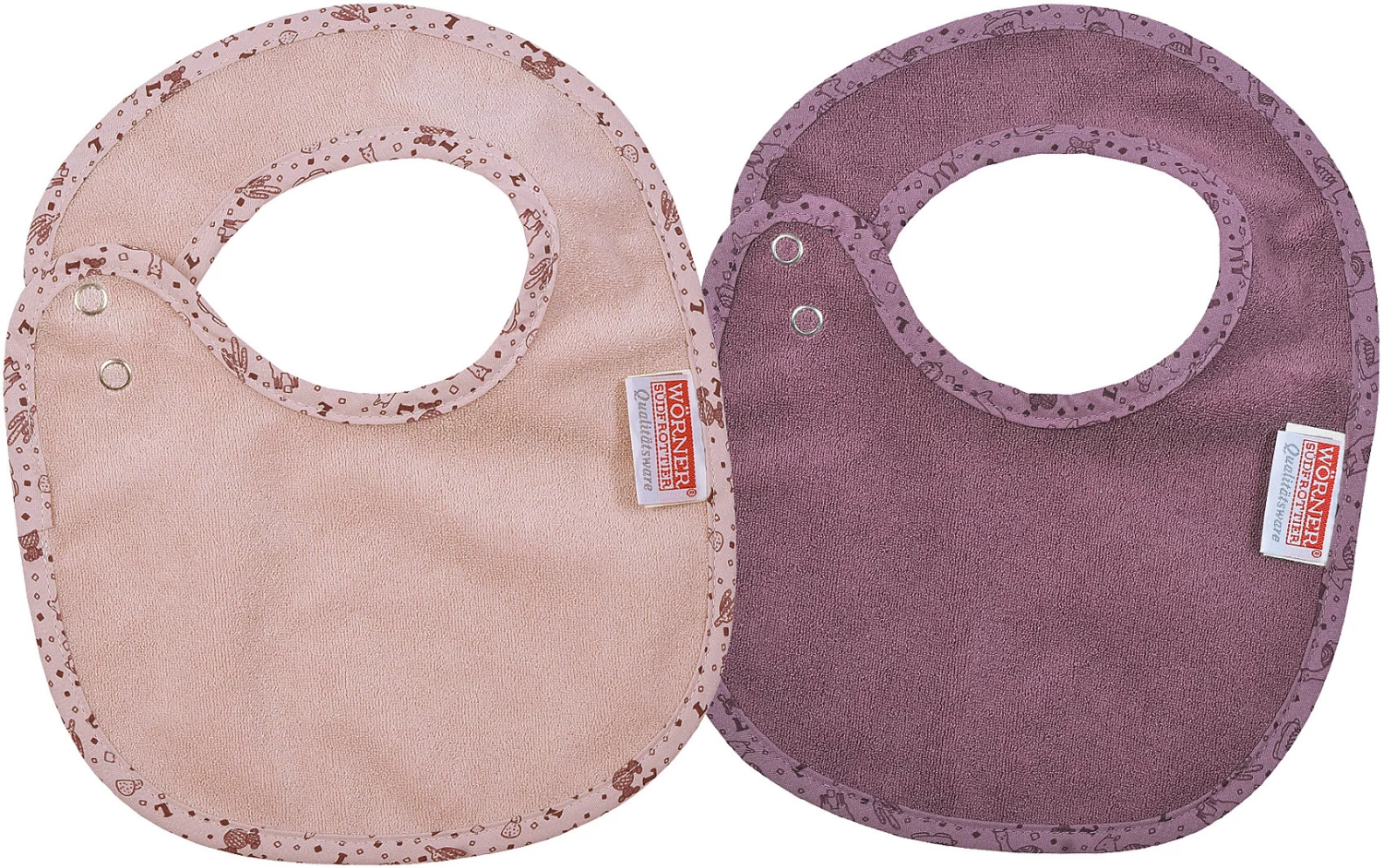 Druckknopflatz 2er Set, Lamas Rosa, 22 X 29 Cm â Bild 2