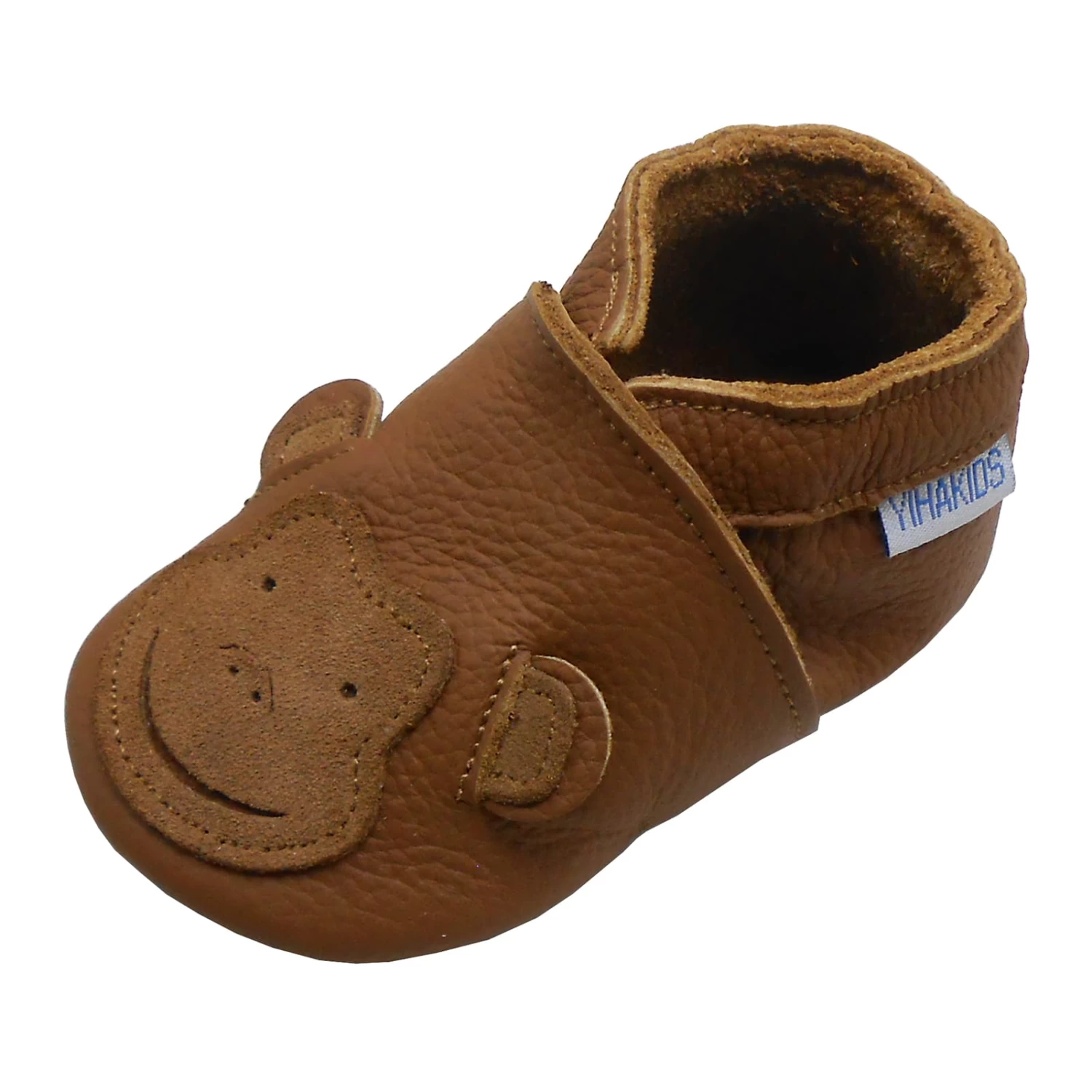 Baby Krabbelschuhe In Affe Braun â Bild 3