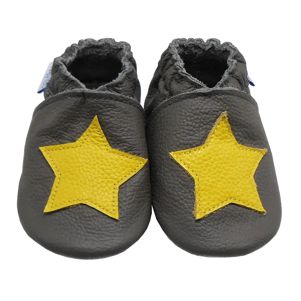 Baby Krabbelschuhe In Stern Schlamm