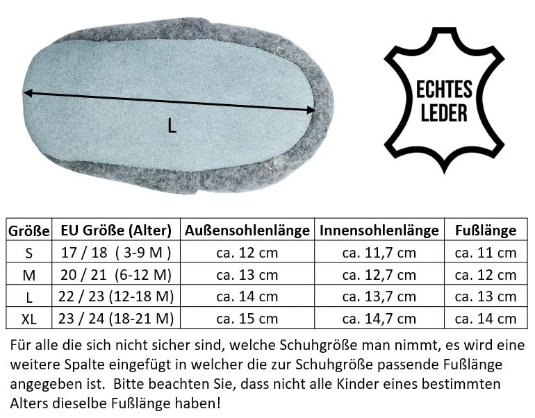 Filzschuhe "Elefant" In Grau â Bild 2